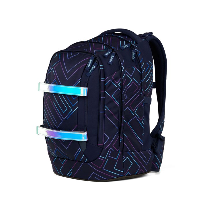 Satch Pack Schulrucksack Purple Laser